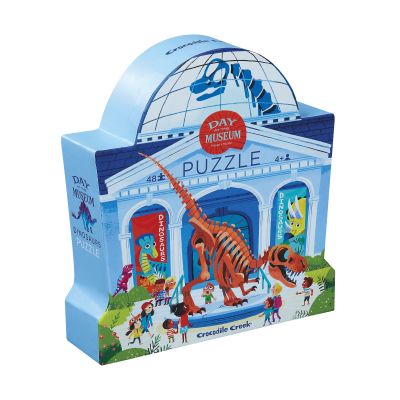 Crocodile Creek Puzzle Day at the Museum Dinosaurs