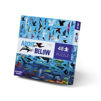 Crocodile Creek 48-Piece Puzzle Above & Below Sky and Sea