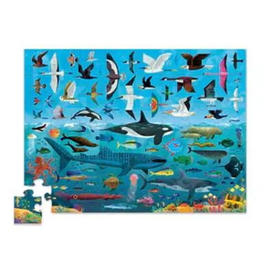 Crocodile Creek 48-Piece Puzzle Above & Below Sky and Sea