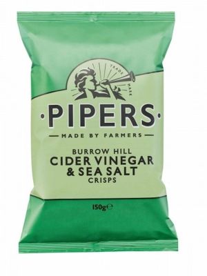 Pipers Burrow Hill Cider Vinegar & Sea Salt Crisps