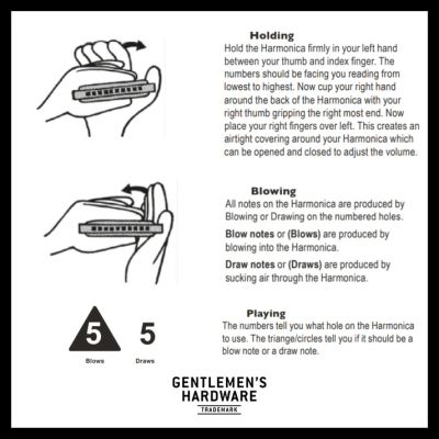 Gentleman's Hardware Harmonica Campfire