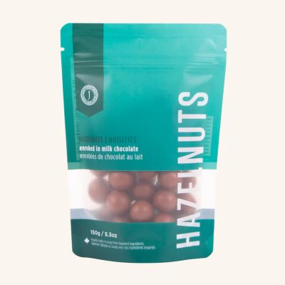 Jacek Chocolate Couture Hazelnuts Enrobed in Milk Chocolate
