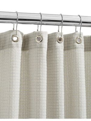Moda Taylor Tweed Grey Shower Curtain