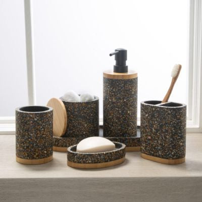 Moda Soren Black Bath Collection