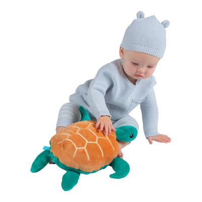 Manhattan Toy Company Velveteen Salty Sea Turtle