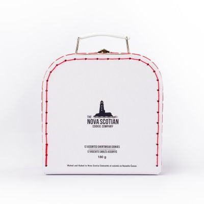 The Nova Scotia Cookie Company Suitcase of Shortbread Cookies