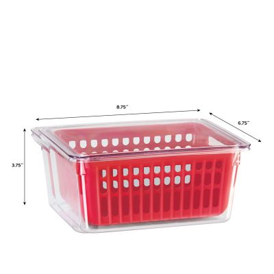 Oggi Berry Bin Single Red