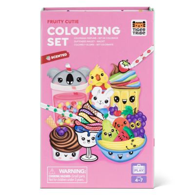 Tiger Tribe Colouring Set Fruity Cutie