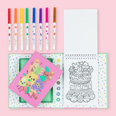 Tiger Tribe Colouring Set Fruity Cutie