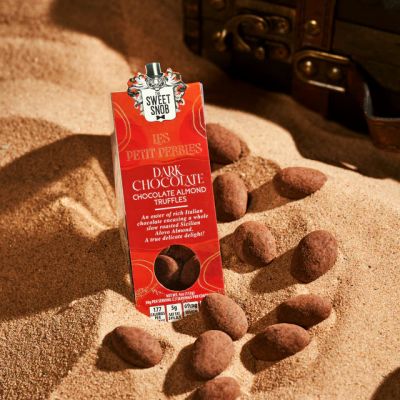 The Sweet Snob Dark Chocolate Almond Truffles