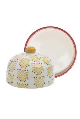Tranquillo Butter/Cheese Dish Yellow Oriental