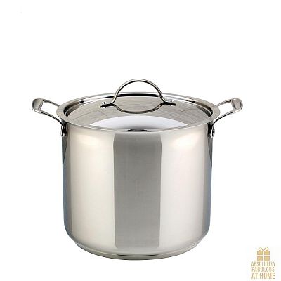 Meyer Confederation 14L Stock Pot w/Lid 18/10 Stainless Steel