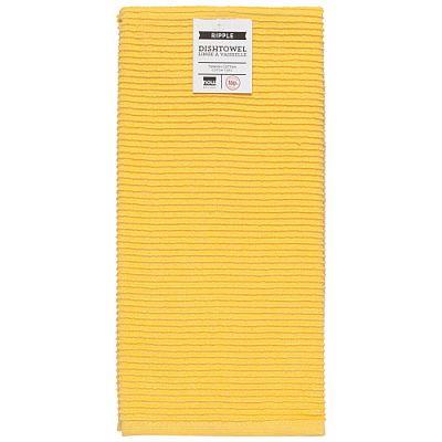 Now Teatowel Ripple Lemon