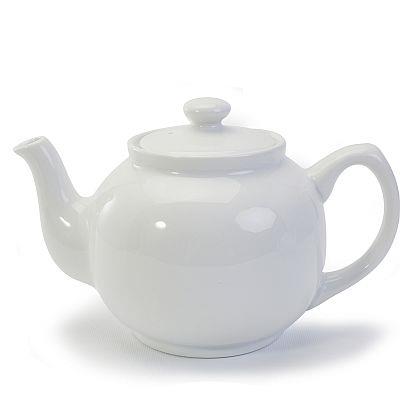 BIA Porcelain Teapot White 6c
