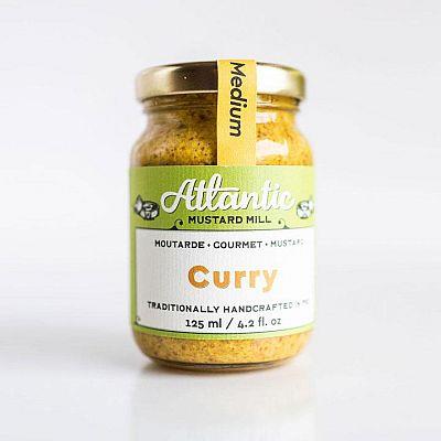 Atlantic Mustard Mill Curry Mustard 125ml