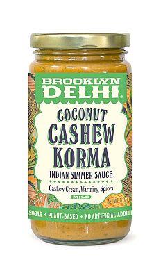 Brooklyn Delhi Coconut Cashew Korma Mild Sauce 12oz