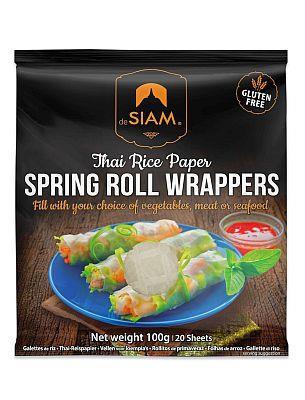 deSiam Thai Spring Roll Wrappers 20pc/ 100g