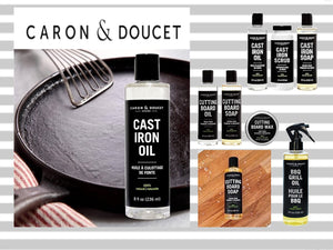 Taking Care of Cast Iron with Caron & Doucet