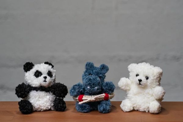 Genius Premium Crafts DIY Fibre Art Critter Kits