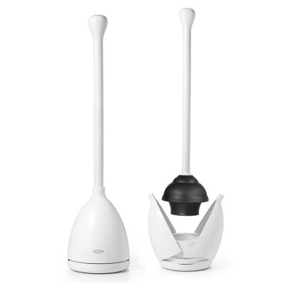 Good Grips OXO Toilet Plunger w/ Canister