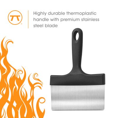 Outset Griddle Scraper With Handle