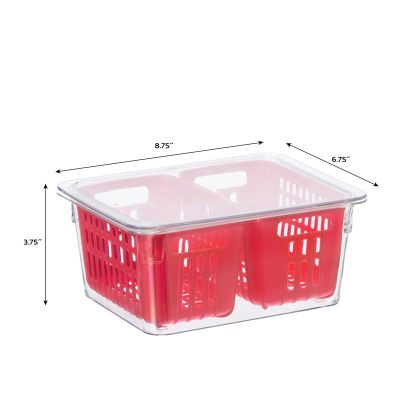 Oggi Berry Bin Double Red