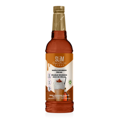 Slim Syrups Maple Bourbon Pecan 750ml