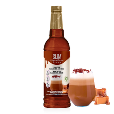 Slim Syrups Salted Caramel Mocha 750ml