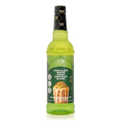 Slim Syrups Chocolate White Dubai 750ml