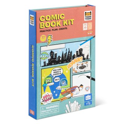 Tiger Tribe Art Kit Comic Book