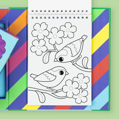 Tiger Tribe Colouring Set Garden Friends