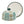 Tranquillo Butter/Cheese Dish Blue Oriental