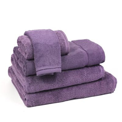 Zen Bath Linens Eggplant Organic Cotton