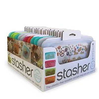 Stasher Snack Small Assorted Colours 9.9 oz/293ml