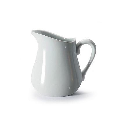 Cream Pitcher 4oz White Porcelain