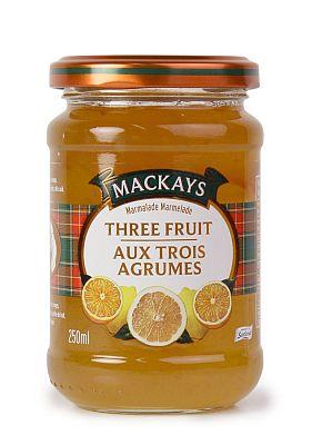 Mackays Three Fruit Marmalade 250ml