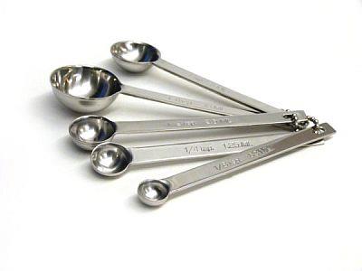 RSVP Measuring Spoons 5pc