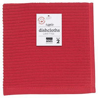 Now Ripple Dishcloth Red S/2