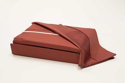 Double Sheet Set Terra Cotta 100% Cotton 400tc