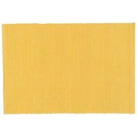 Placemat Cotton Ribbed Honey