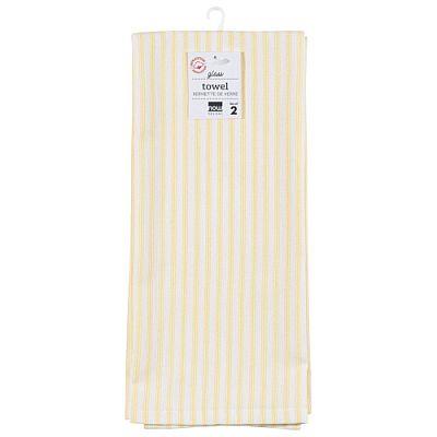 Glass Towels S/2 Lemon
