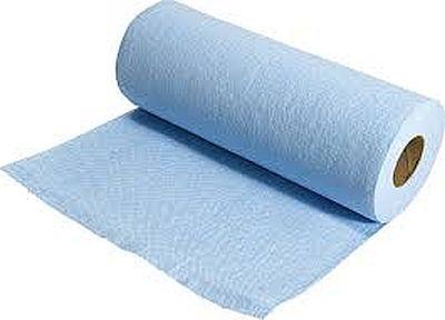 Blue Shop Towel Roll