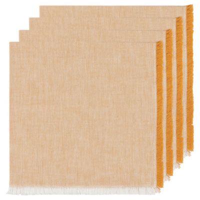 Chambray Ochre Napkins S/4