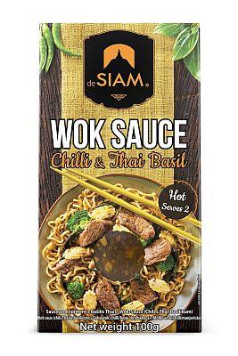 deSiam Chilli & Thai Basil Wok Sauce 100g