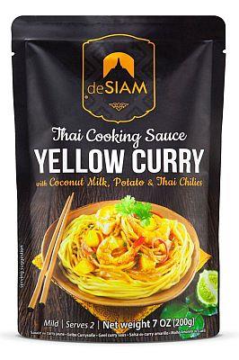 deSiam Yellow Curry Cooking Sauce Mild 7oz