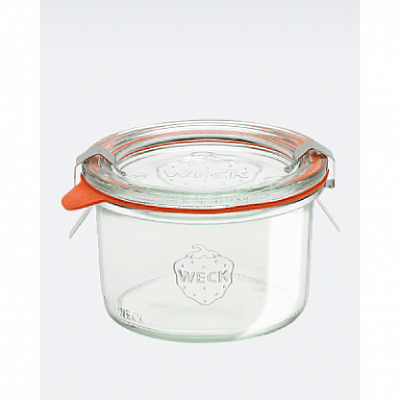 WECK Jar 200ml with Lid/Gasket