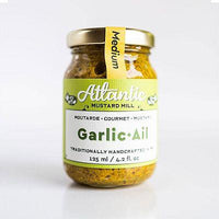Atlantic Mustard Mill Garlic Ail Mustard 125ml
