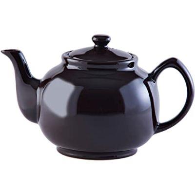 Teapot 10c Brown Stoneware