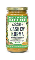 Brooklyn Delhi Coconut Cashew Korma Mild Sauce 12oz