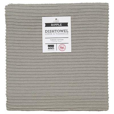 Now Teatowel Ripple London Grey